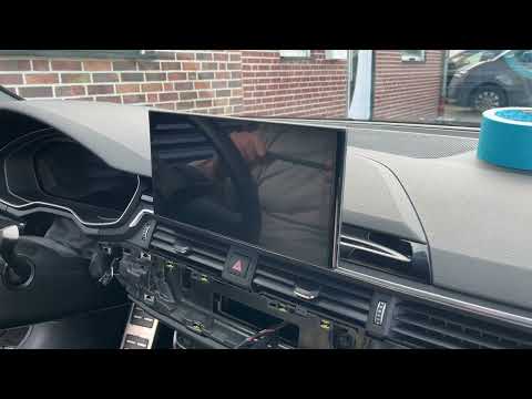 Audi A5 F5 A4 B9 Facelift Großes Navi Display ausbauen | How-To - DIY