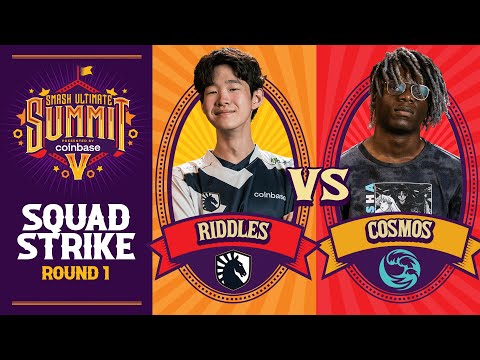 Riddles vs Cosmos - Squad Strike Round 1 - Smash Ultimate Summit 5