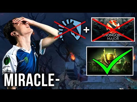 Miracle- on Tier 8 Battlecup with his Real-Life Friends, missing his Mates from Team Liquid - Dota 2