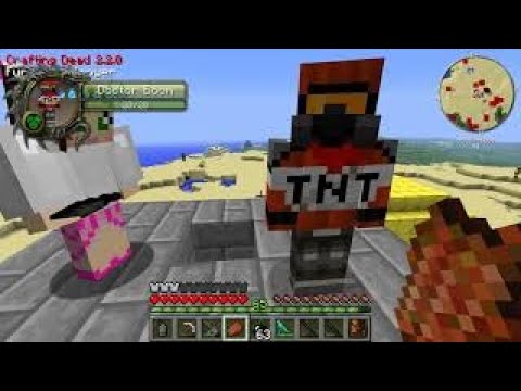 New PopularMMOs Pat vs Jen Minecraft: SAVING NOTCH MISSION - The Crafting Dead [69]