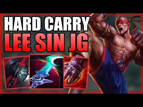 FULL AD LEE SIN JUNGLE HARD CARRY - Season 11 Lee Sin S+ Gameplay Guide - League of Legends