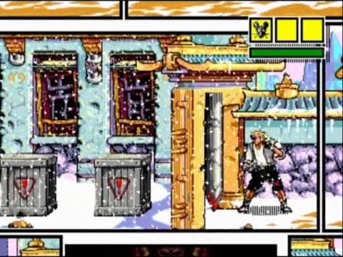 COMIX ZONE (MEGADRIVE / PS3 - FULL GAME - BAD ENDING)