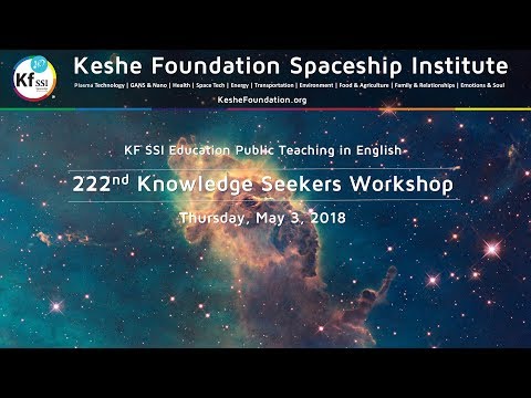 222nd Knowledge Seekers Workshop - May 3, 2018
