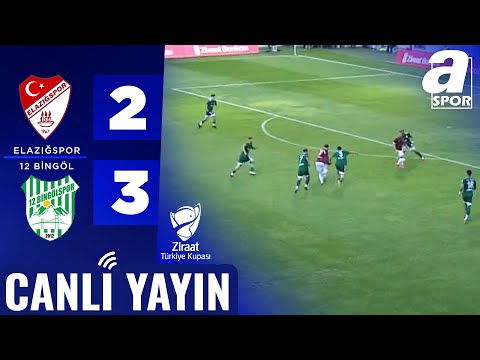 CANLI YAYIN | Elazığspor 2-3 12 Bingöl | Ziraat Türkiye Kupası 2. Tur Maçı