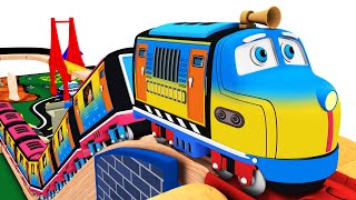 Trains  for Toddler: A logo Cartoon Story by Toy Factory