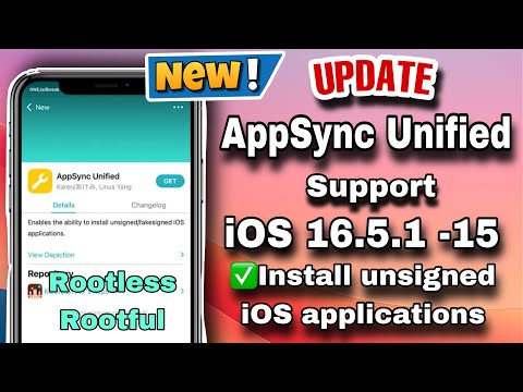 ✅AppSync Unified updated iOS 12,13,14,15,16,16.5.1✅support Jailbroken for Rootless/Rootlful