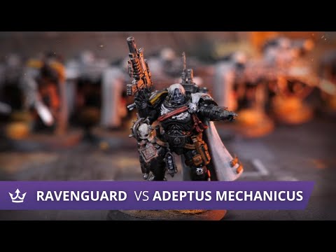 Ravenguard vs Adeptus Mechanicus - 9th edition 40k battle report