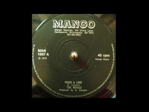 The Royals – Blacker Black & Version (Mango Records) 1975