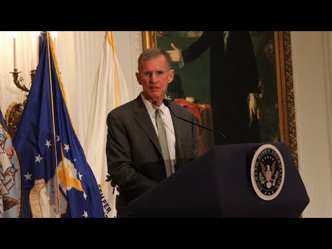 Gen. Stanley McChrystal at the Nixon Library - Veterans Day 2018
