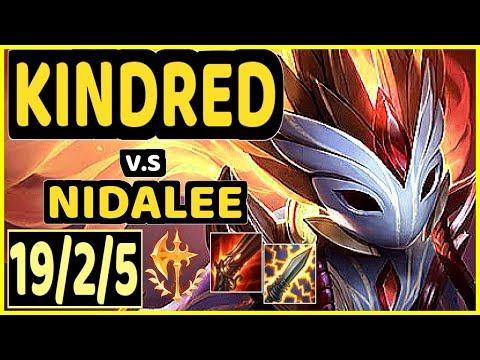 HY0G4 (KINDRED) vs NIDALEE - 19/2/5 KDA JUNGLE CHALLENGER GAMEPLAY - BR