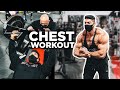 Road to Olympia Ep4: 4 Weeks Out, Chest Workout Ft Hany Rambod