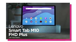 Video 1 of Product Lenovo Smart Tab M10 FHD Plus (2nd Gen) with Alexa Built-in