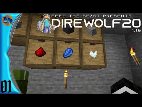 DireWolf20 1 16 Episode 1: Getting Started