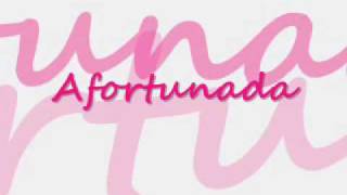 Afortunada - Francisca Valenzuela [letra]