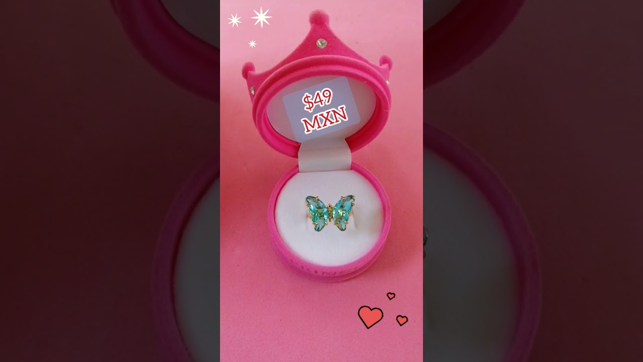 Watch Anillos de Mariposa 🦋 / Acero inoxidable, Ajustable #shorts Now Anillos de Mariposa 🦋 / Acero inoxidable, Ajustable #shorts