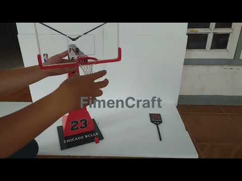 Part 2: how to install a 1/6 scale mini basketball hoop