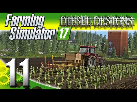 Farming Simulator 2017 Gameplay :EP11: Buying a Field & Planting Poplars! (PC HD Goldcrest Valley)