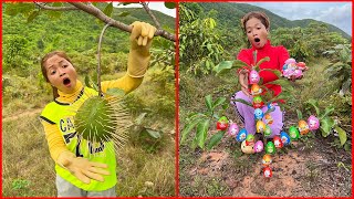 Survival Skills: SMART idea and USEFUL with single mom in forest #bushcraft #camping #outdoors #idea