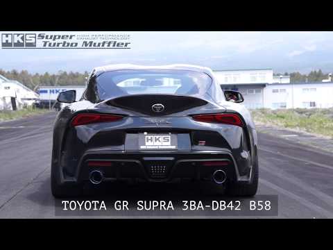 TOYOTA GR SUPRA 3BA-DB42 B58 HKS SUPER TURBO MUFFLER