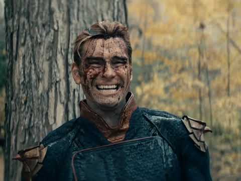 The Boys - Homelander crying and laughing at the same time
