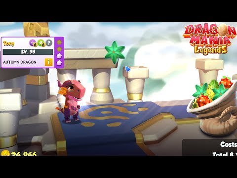 Oh! Upgrading Autumn Dragon to Lv 99 - Dragon Mania Legends Gameplay Walkthrough Part 1520 HD