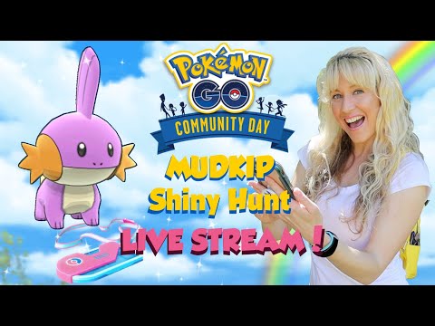 MUDKIP COMMUNITY DAY CLASSIC SHINY HUNT!! - Pokémon GO