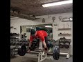 100kg strict seal row 5 reps for 5 sets
