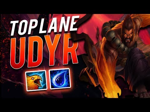 SURVIVING TOP LANE AS UDYR VS DARIUS!! (HEADPHONE WARNING!!) - Trick2G