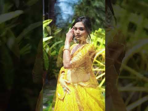 Zeel 5057-Yellow Art Silk Haldi Wear Lehenga Choli – product video thumbnail