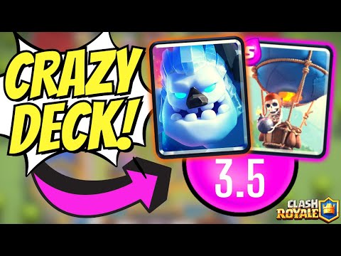 CRAZY DECK 😵‍💫 DIFFICILE DA UTILIZZARE MA DEVASTANTE!! [CLASH ROYALE ITA]