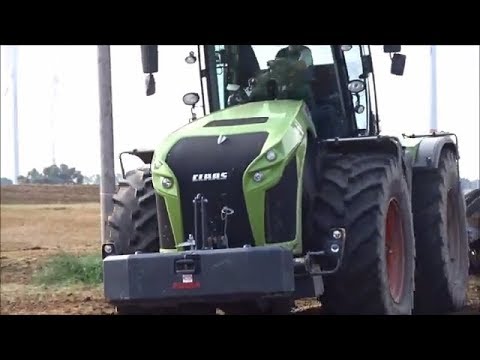 Claas Xerion-Lemken / Bdenbearbeitung 2017