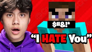 Confronting MY BIGGEST HATER in Minecraft...