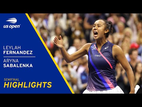 Leylah Fernandez vs Aryna Sabalenka Highlights | 2021 US Open Semifinal