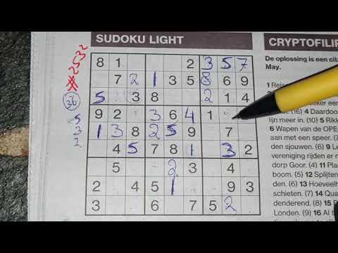 What you want are these two! (#2532) Light Sudoku. 03-26-2021 part 1 of 2