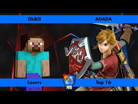 No Style Skirmish May 2023 - DKBill (Steve) vs ADADA (Link) Losers Top 16 - Ultimate Singles