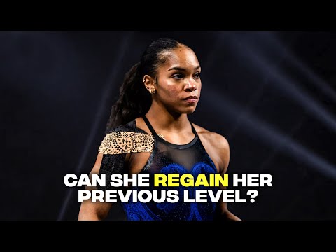 Shilese Jones is back post-shoulder surgery! New impressive Arabian combo on beam