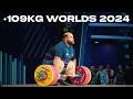 Men S 109kg World Championships 2024 Full Session