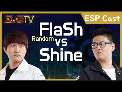 Flash, El dios de Starcraft con Random contra Shine - Starcraft Remasterizado (StarCastTV Español)