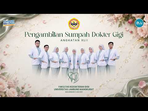 Live Streaming Sumpah Dokter Gigi ULM Akt 42