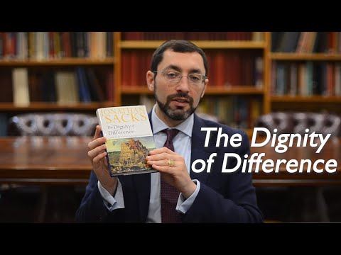 From the Rabbi's Bookshelves 11 - The Dignity of Difference, First Edition