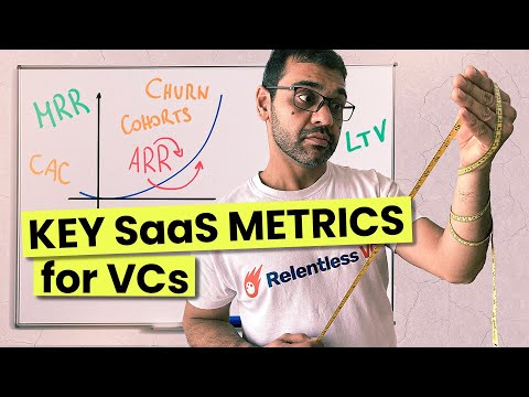 Key Metrics to evaluate a SaaS startup like a VC