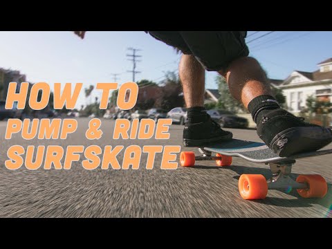 How to Pump & Ride a SurfSkate | Loaded Carver Bolsa