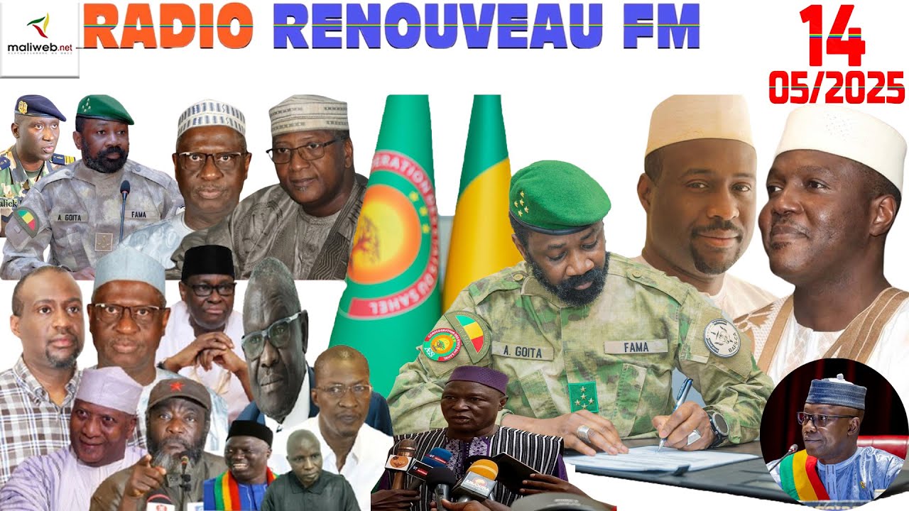 La Revue de Presse de la RADIO RENOUVEAU FM du 14 Mai 2025