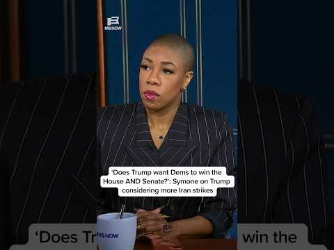 'Does Trump want Dems to win the House AND Senate?' Symone on Trump considering more Iran strikes