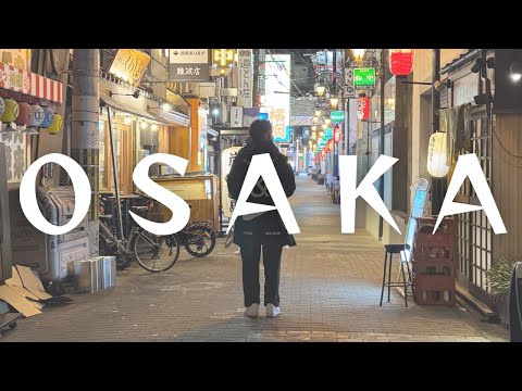 How to Spend 4 Days in OSAKA 🇯🇵 | Japan Travel Itinerary (Osaka Vlog) 🏮
