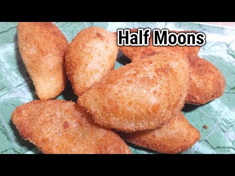 Half Moons Recipe_How to make crispy half moons_Ramzan recipe