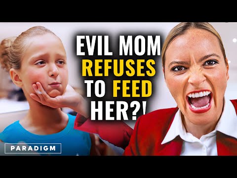 Evil Mom Refuses To Feed Her Daughter