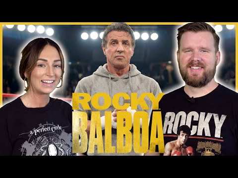 My wife REACTS to ROCKY BALBOA (2006) for the FIRST Time