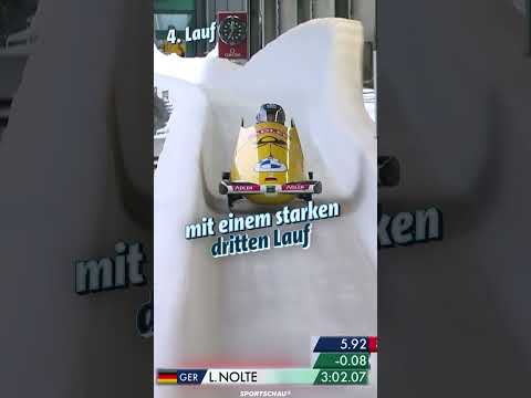 Video Thumbnail: Bob-WM: Laura Nolte im Gold-Glück | Sportschau #shorts