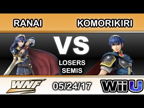 WNF 2.3 - Ranai (Lucina) Vs. 2GG | komorikiri (Marth) Losers Semis - Smash Wii U